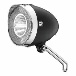 Éclairage Avant XLC LED à Piles Retro CL-F20 Noir