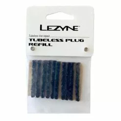 Mèches Tubeless Lezyne Plug Refill Noir (20 Uds)