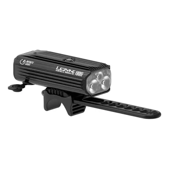 Lumière Avant Lezyne Mega Drive 1800i Noir 1 Lumière Avant Lezyne Mega Drive 1800i Noir