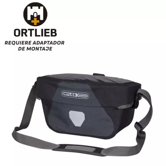 Sac De Guidon Ortlieb Ultimate Six Plus 5L Gris Noir 1 Sac De Guidon Ortlieb Ultimate Six Plus 5L Gris Noir