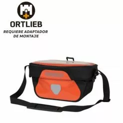 Sac De Guidon Ortlieb Ultimate Six Free 5L Rouge Oxydé Noir