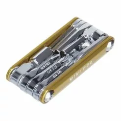 Clé à Usage Multiple Topeak Mini Avec Housse 20 Fonctions Or